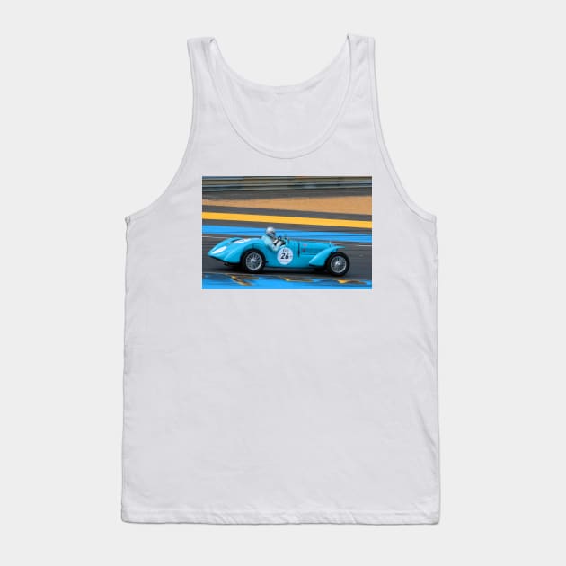 Delage D6-70 S Sports Car Tank Top by AndyEvansPhotos